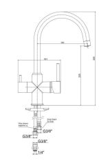 Dual Flow Arıtmalı Eviye Mutfak Bataryası 102118137