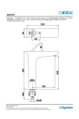 Novita Yüksek Tip Lavabo Bataryası 102108926h