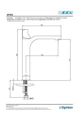 MYRA YÜKSEK TİP LAVABO BATARYASI 102108984H 20 YIL GARANTİ